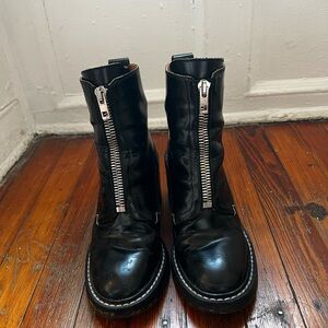 rag & bone Black Combat Boots